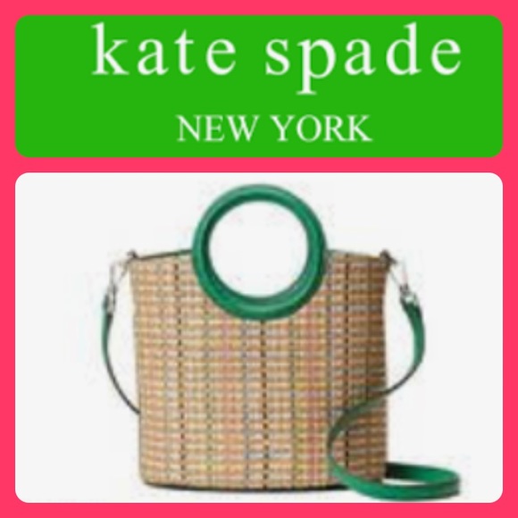 ♠️Kate spade ♠️ Jenny straw small tote - Picture 6 of 6